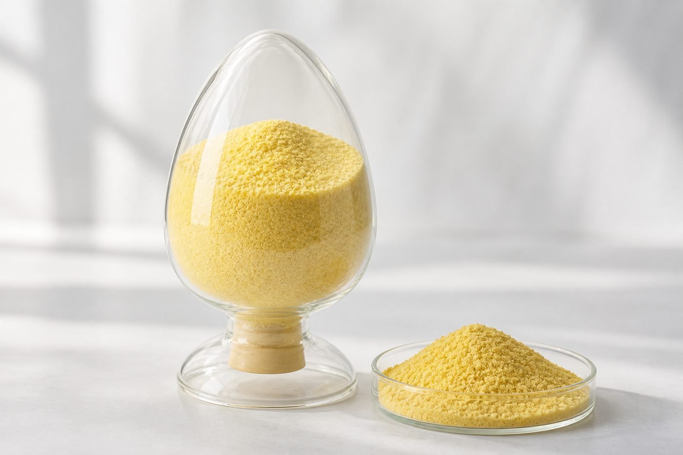 Polyaluminium Chloride PAC coagulant product sample