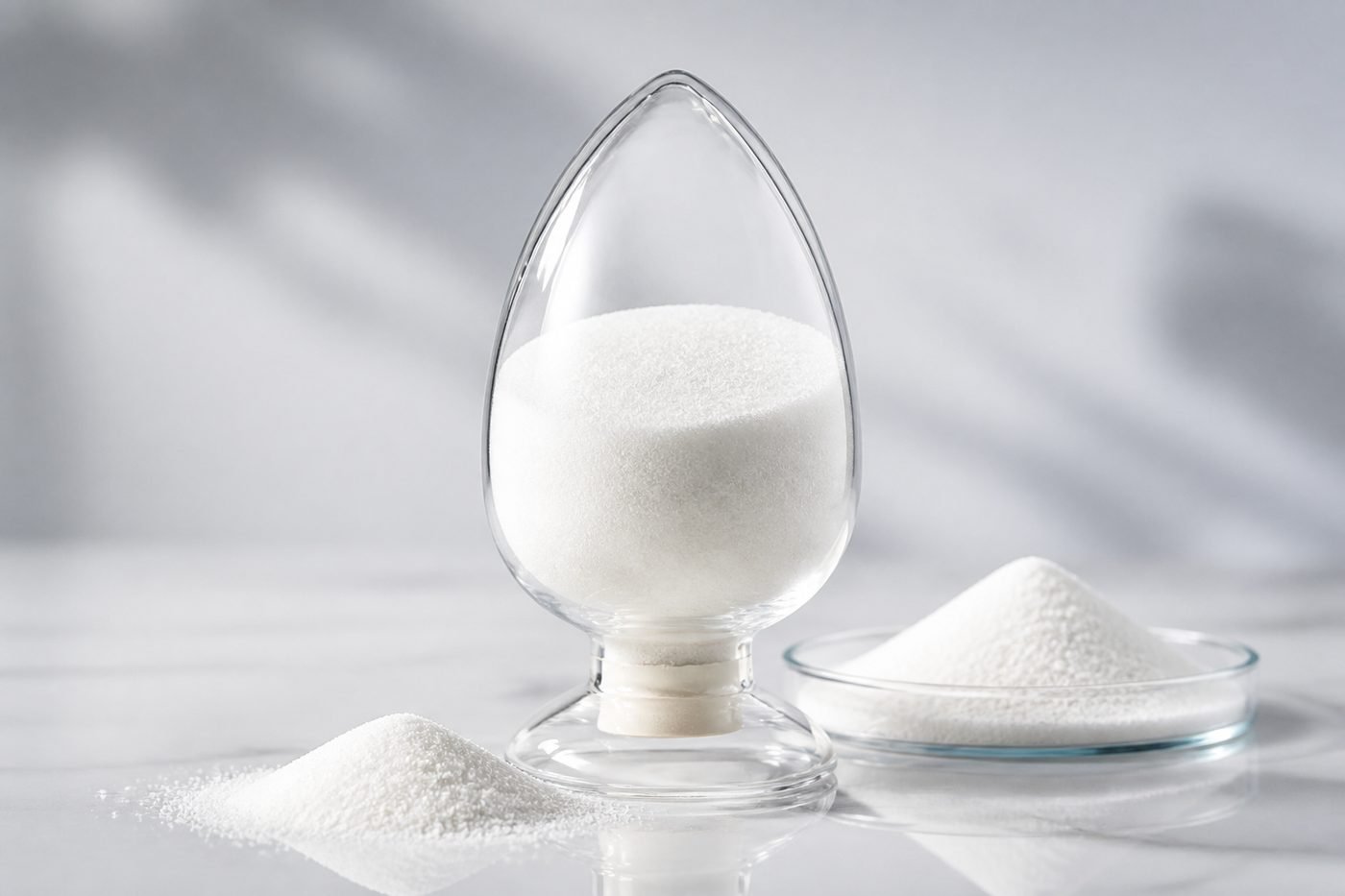 Polyacrylamide PAM flocculant product sample