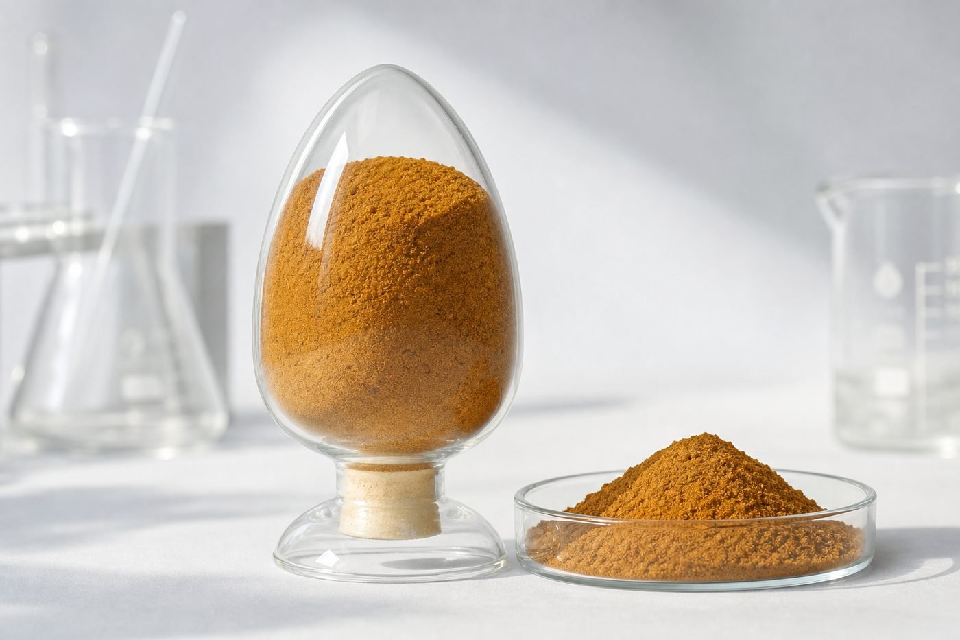 Polyferric Sulfate PFS coagulant product sample